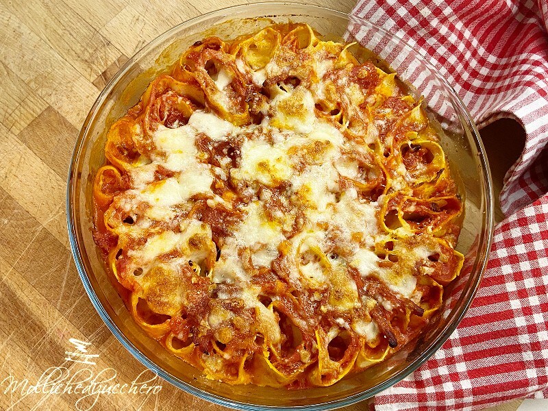 Lasagne-Röllchen im Ofen