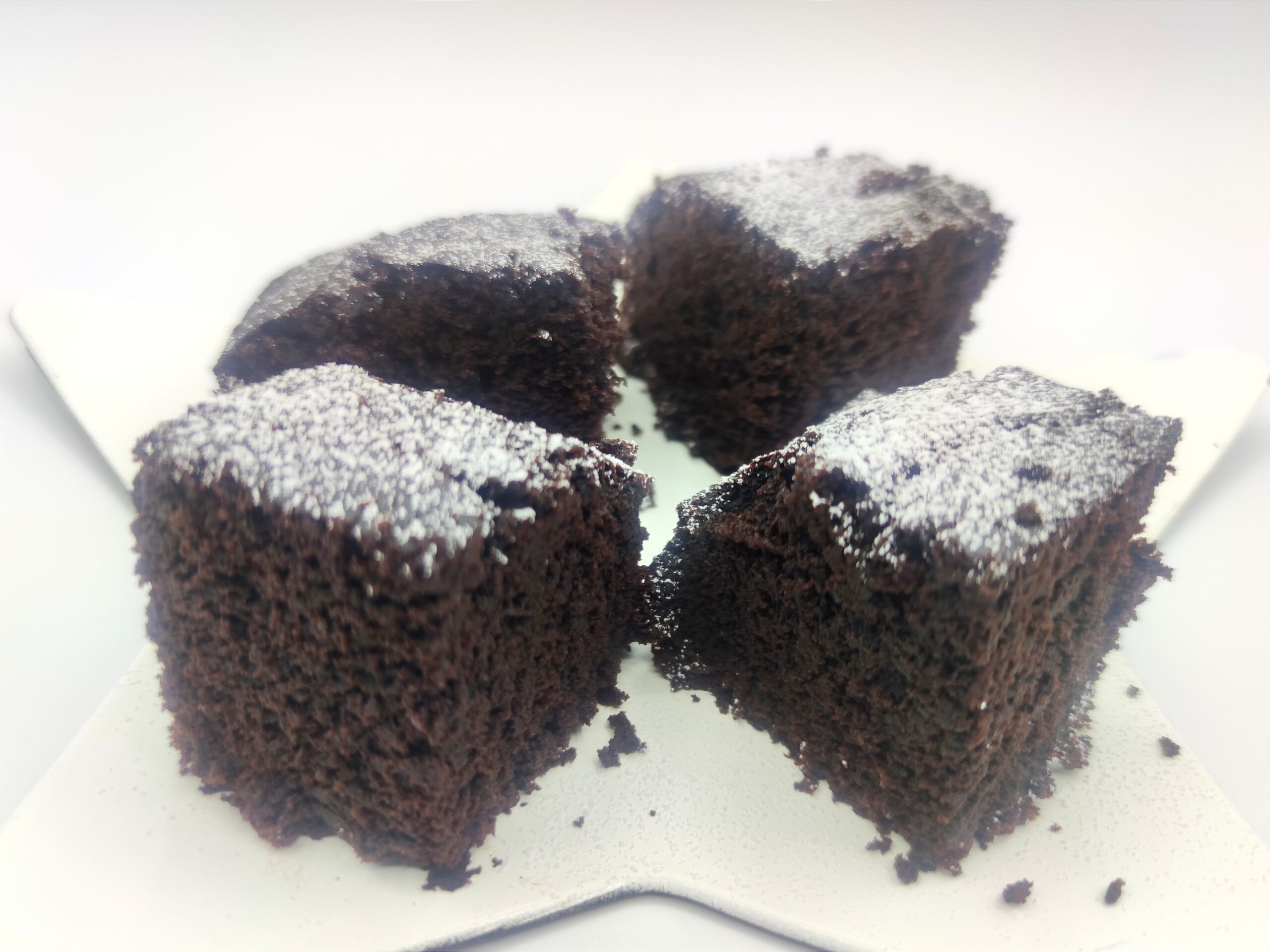 Vegane Brownies-Torte
