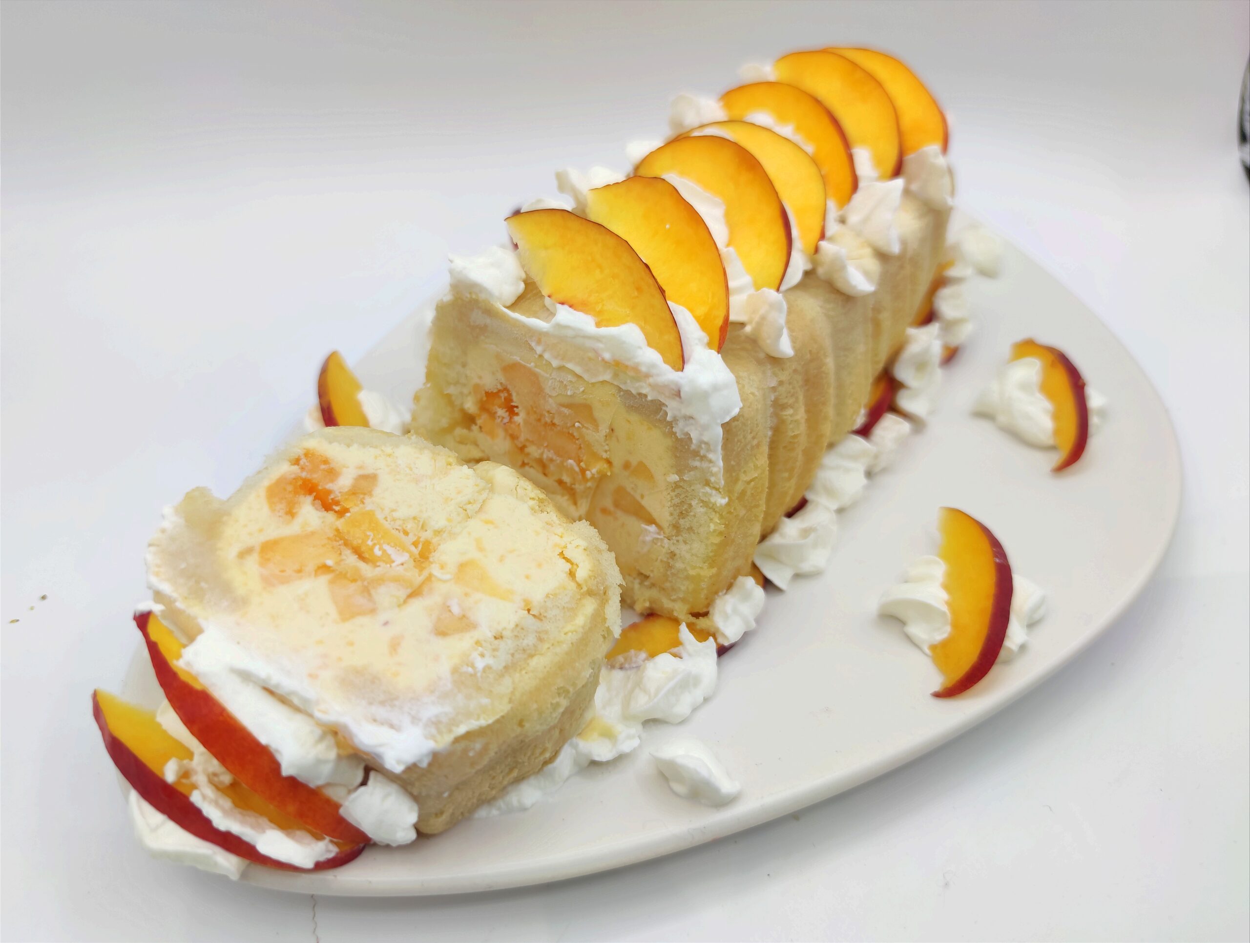 Pfirsich-Semifreddo