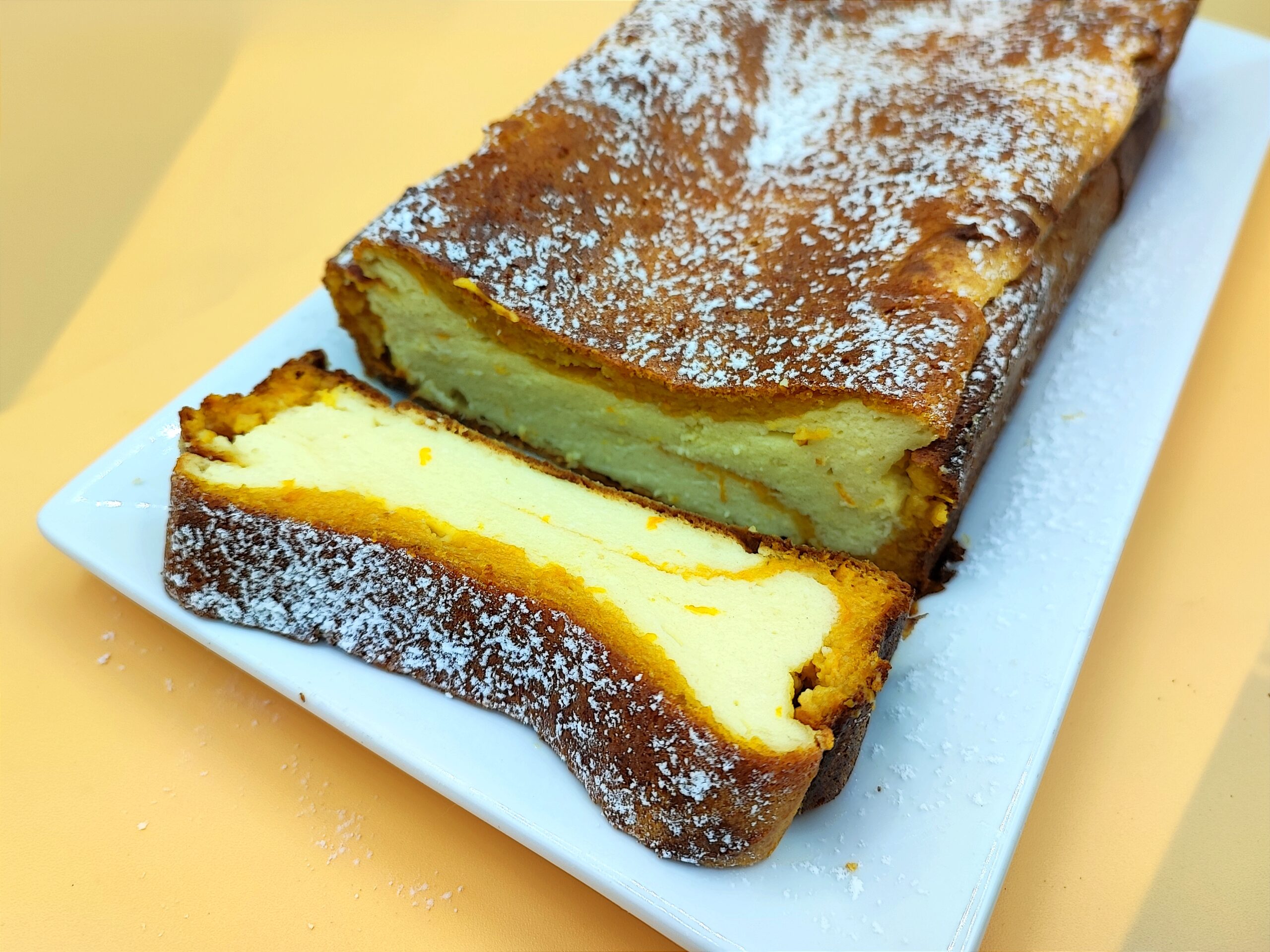 Superschneller Ricotta-Kürbis-Kuchen