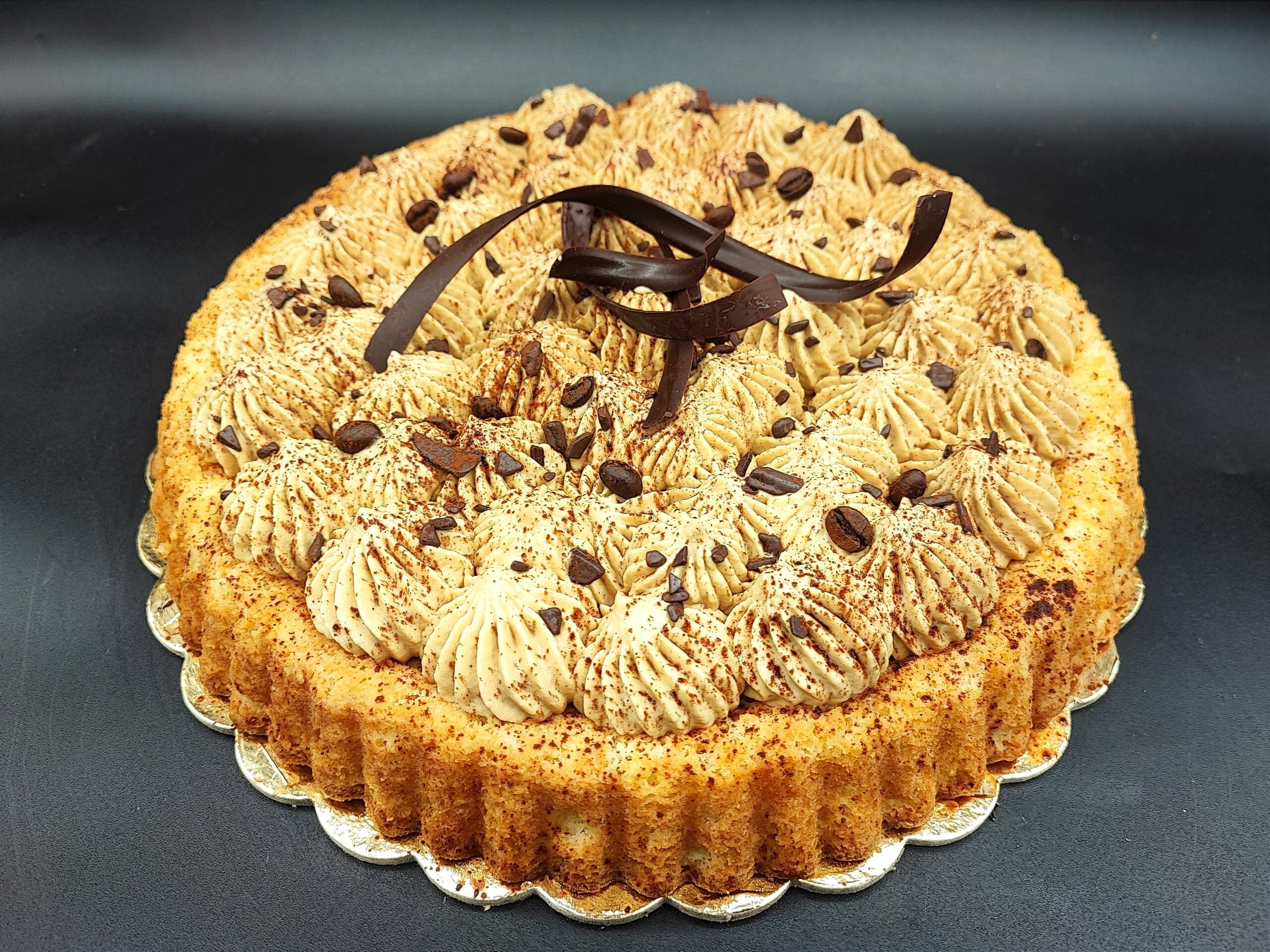 Weiche Kaffeetorte