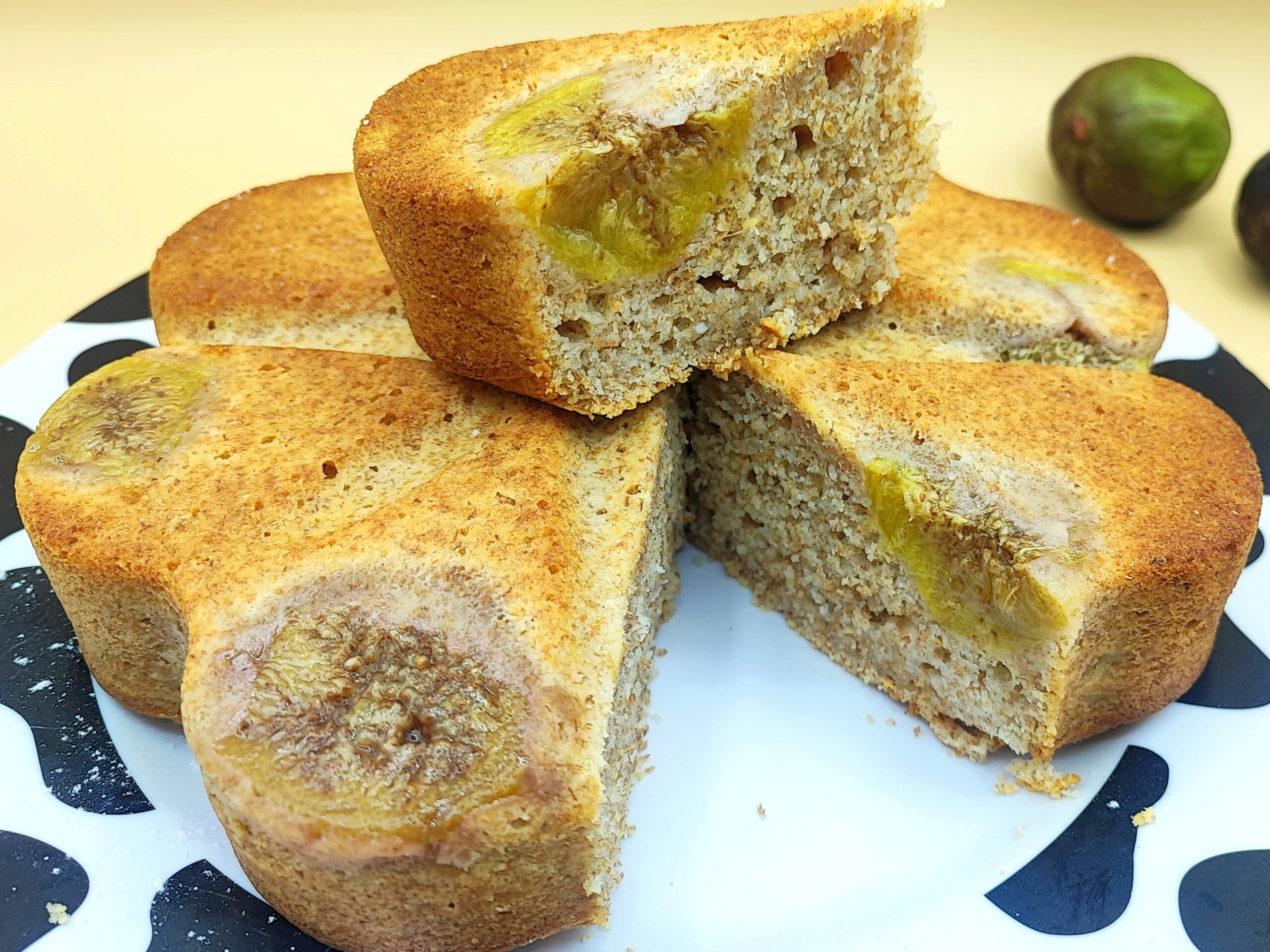 Vollkornkuchen mit Ricotta und Feigen ohne Eier