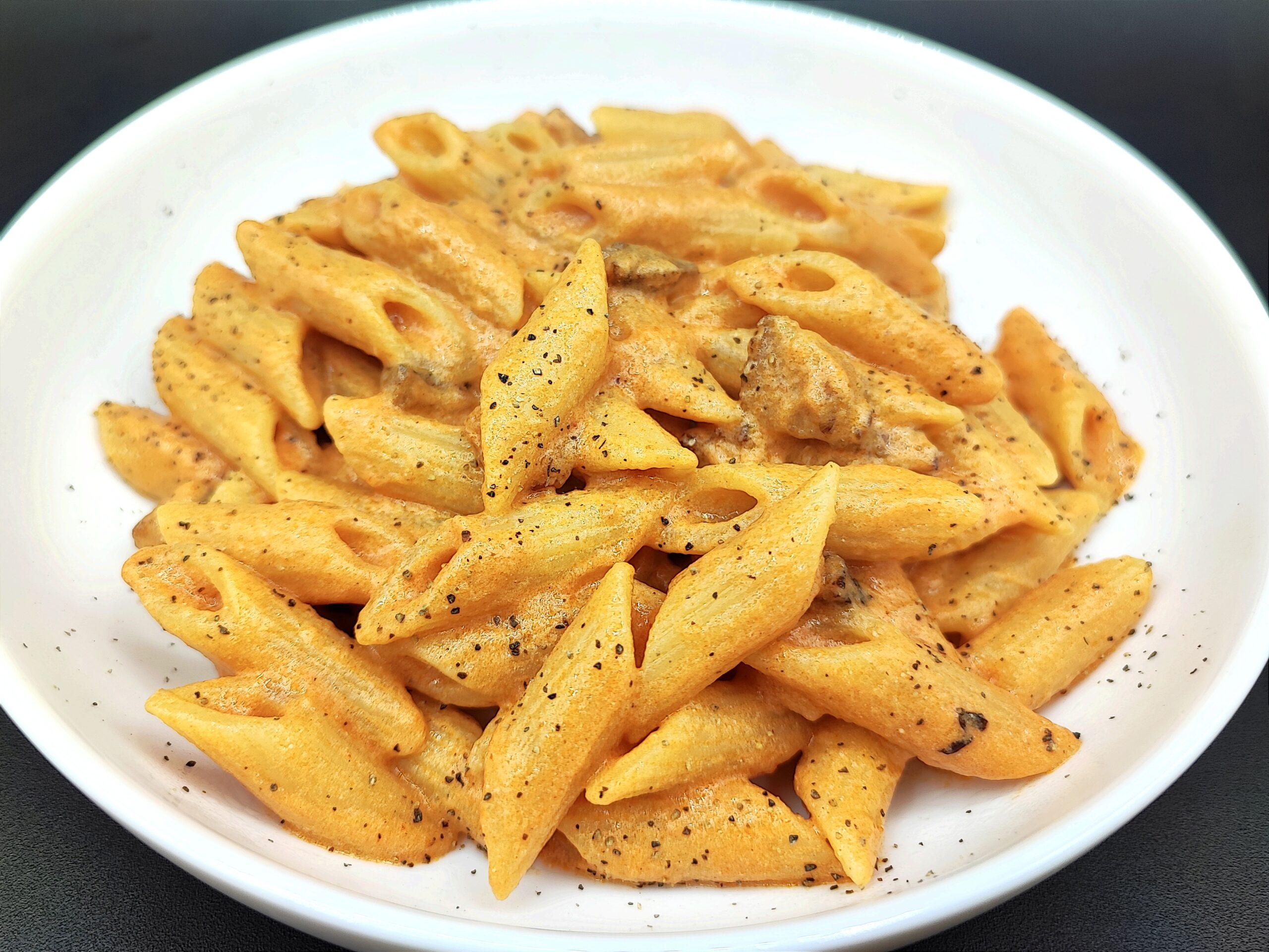 Penne mit Wodka
