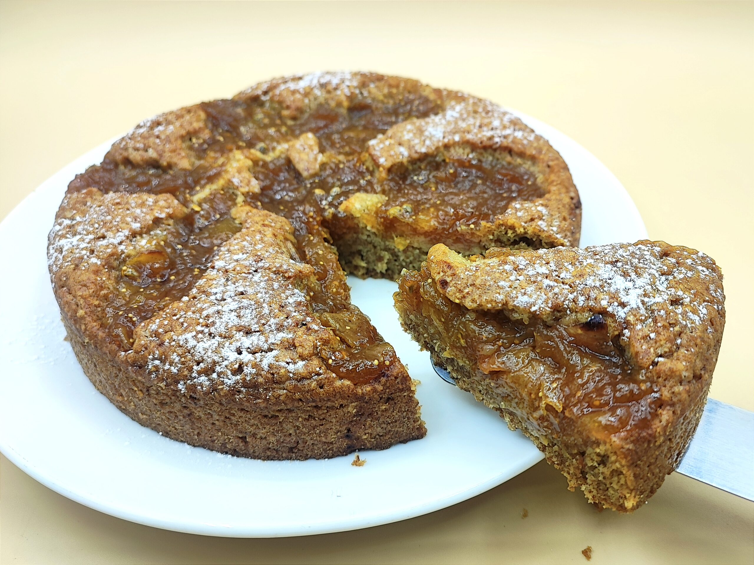 Vollkorn-Feigenkuchen