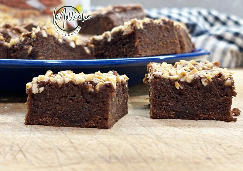 cremige Brownies mit Nutella