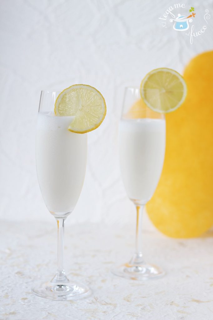 Rezept für Sgroppino mit Zitronensorbet und Prosecco