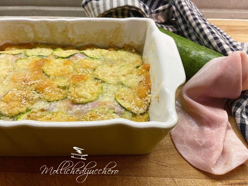 Schmackhafter Zucchiniauflauf