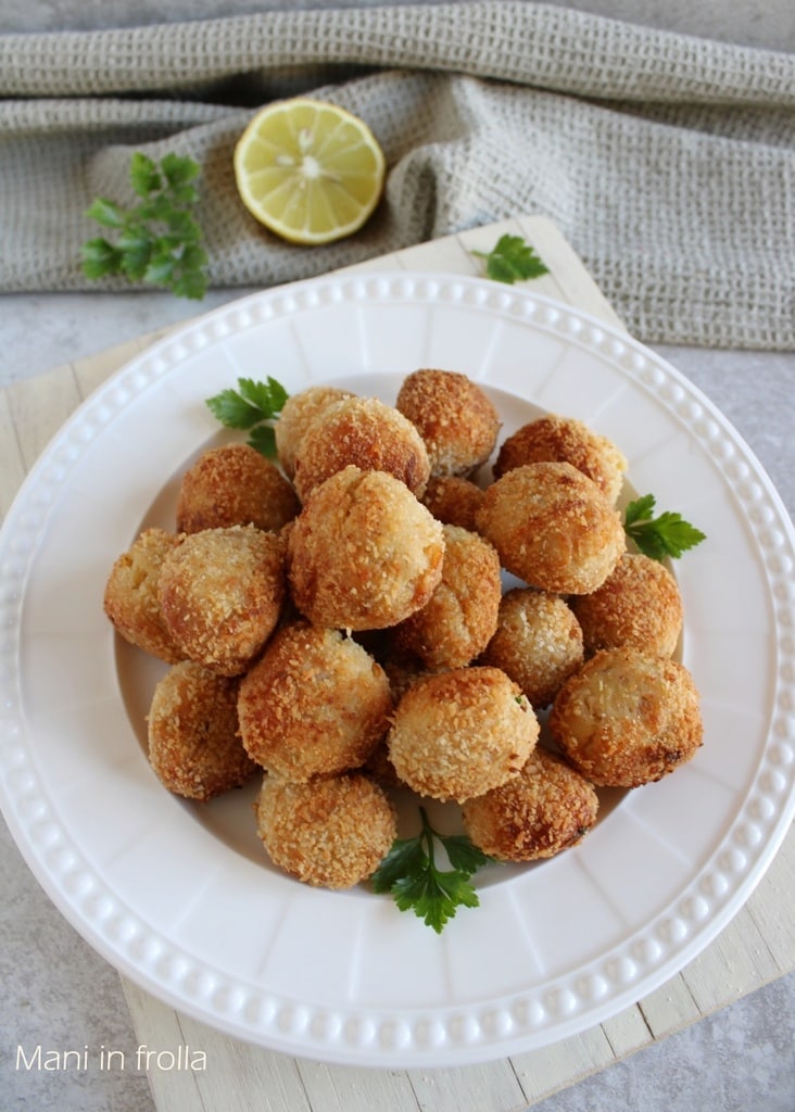 Frikadellen mit Thunfisch und Ricotta