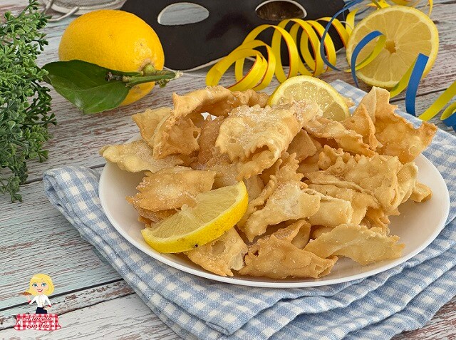 ZITRONENCHIACCHIERE Süßigkeit zum KARNEVAL