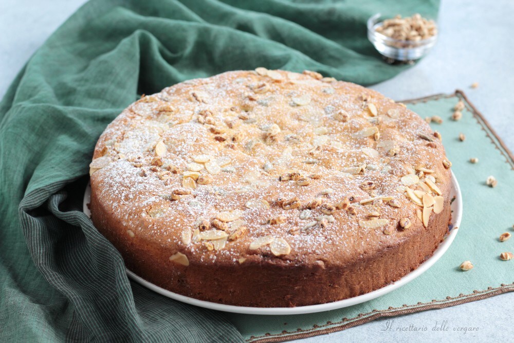 Kuchen mit Dinkel, Honig und Joghurt