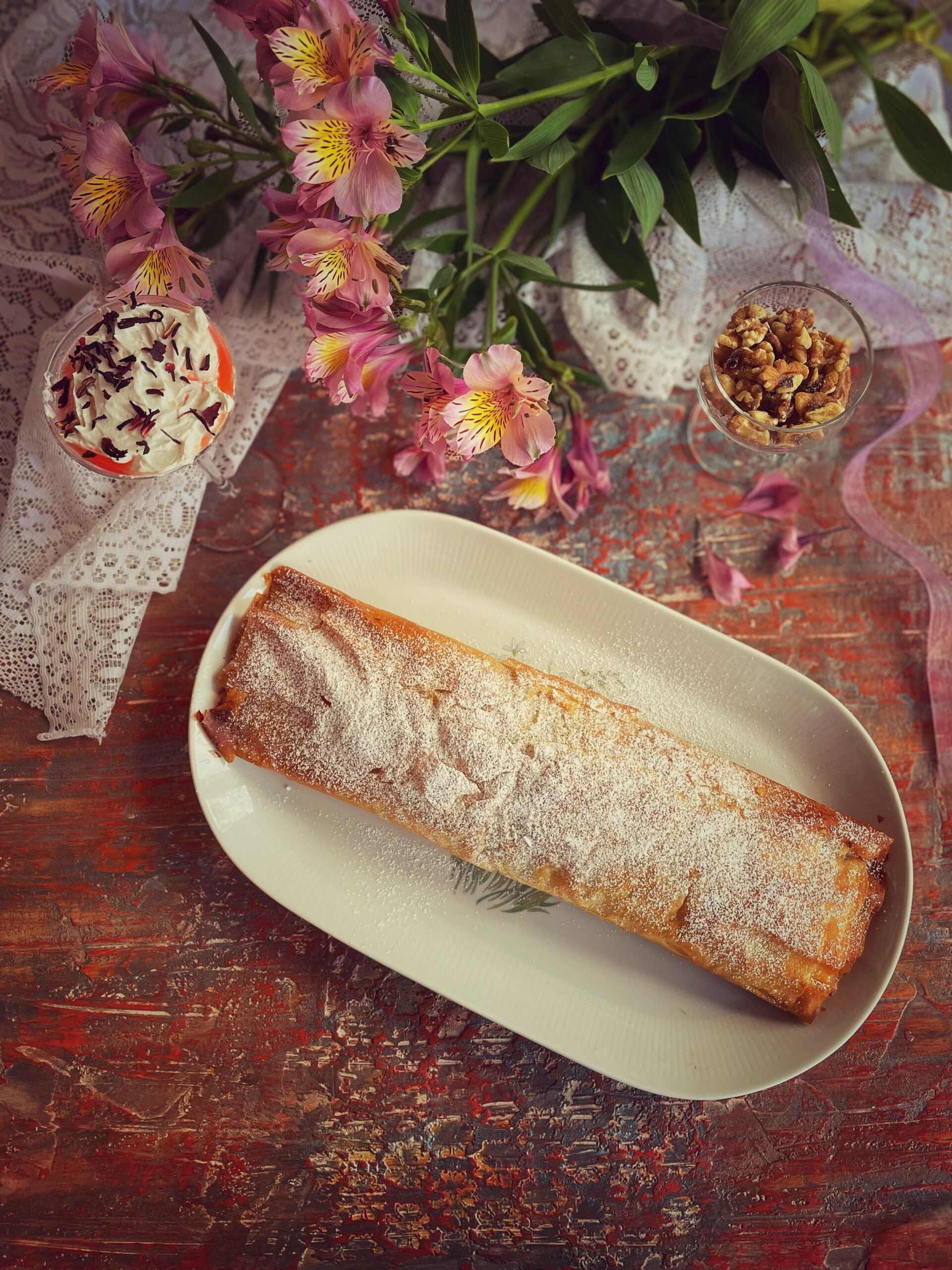 Diós Rétes, der ungarische Walnussstrudel