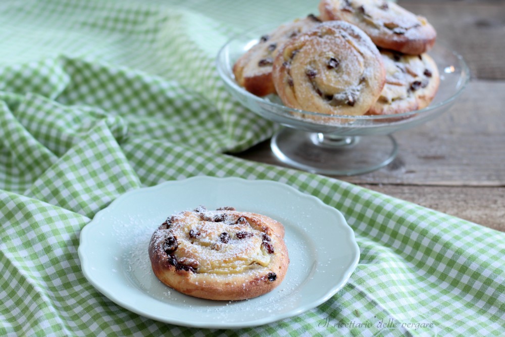 Schnecken mit Sauerteig