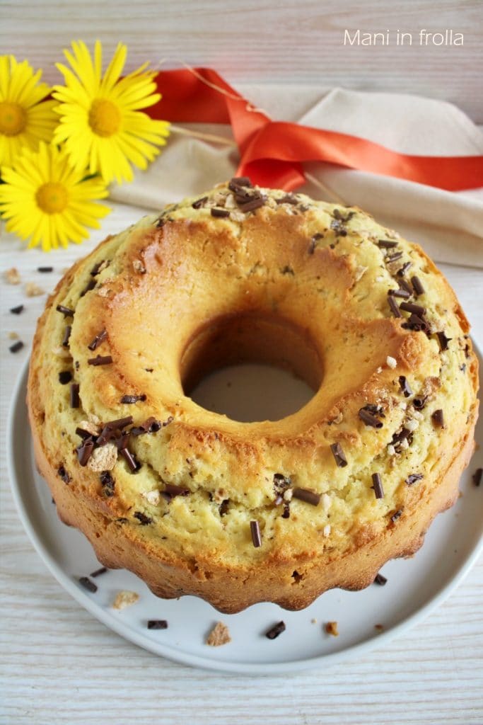 Fluffiger Kranz mit Corn Flakes