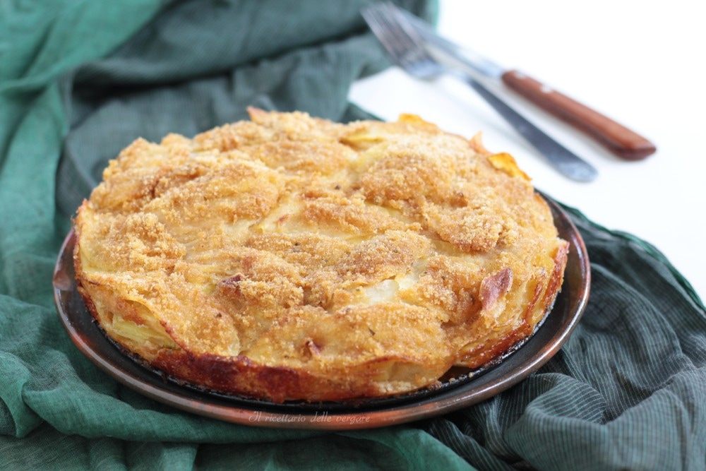Kartoffel- und Käse-Millefoglie