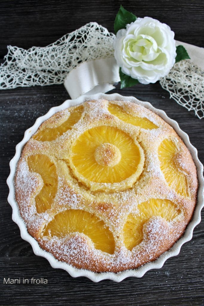 Weicher Ananaskuchen