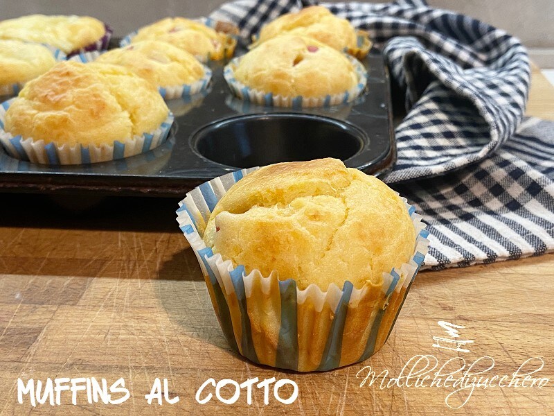 Herzhafte Muffins mit Kochschinken schnelles Rezept