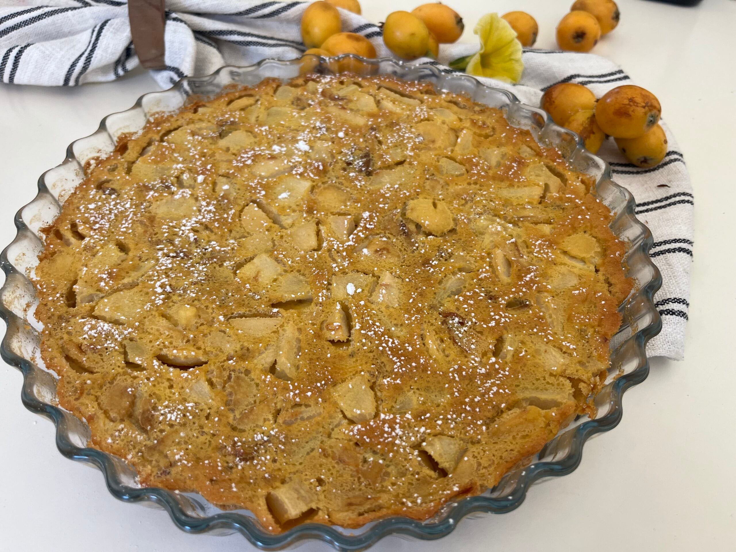 Clafoutis mit Mispeln
