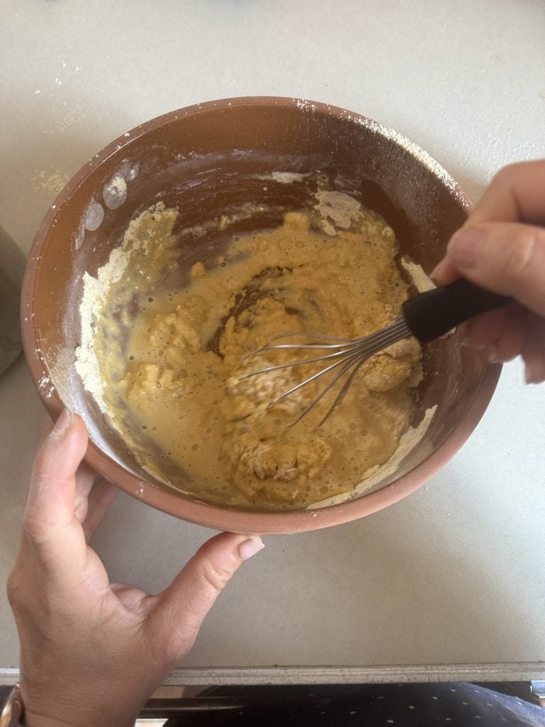 erster Mixvorgang