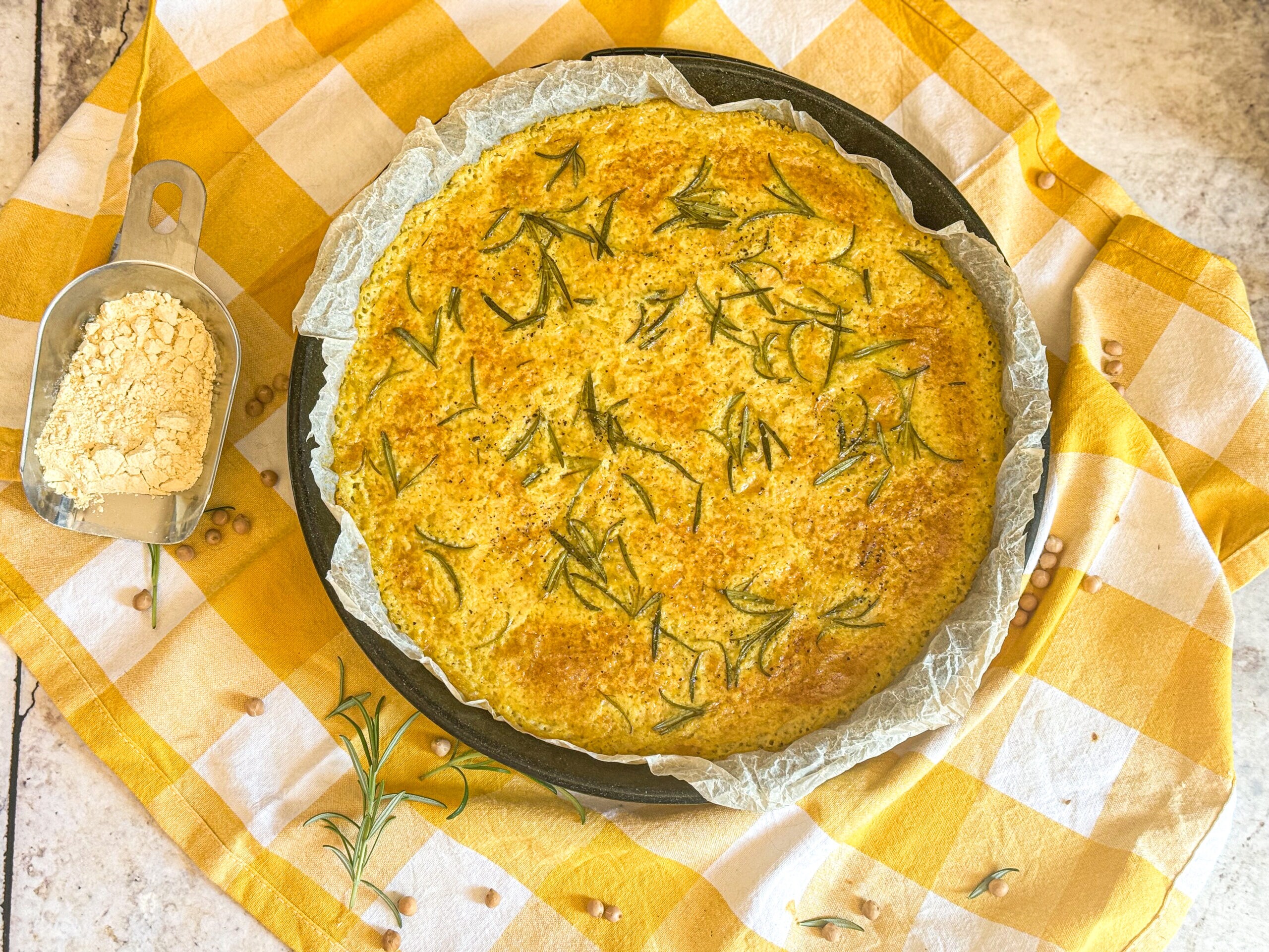 Traditionelle toskanische Cecina