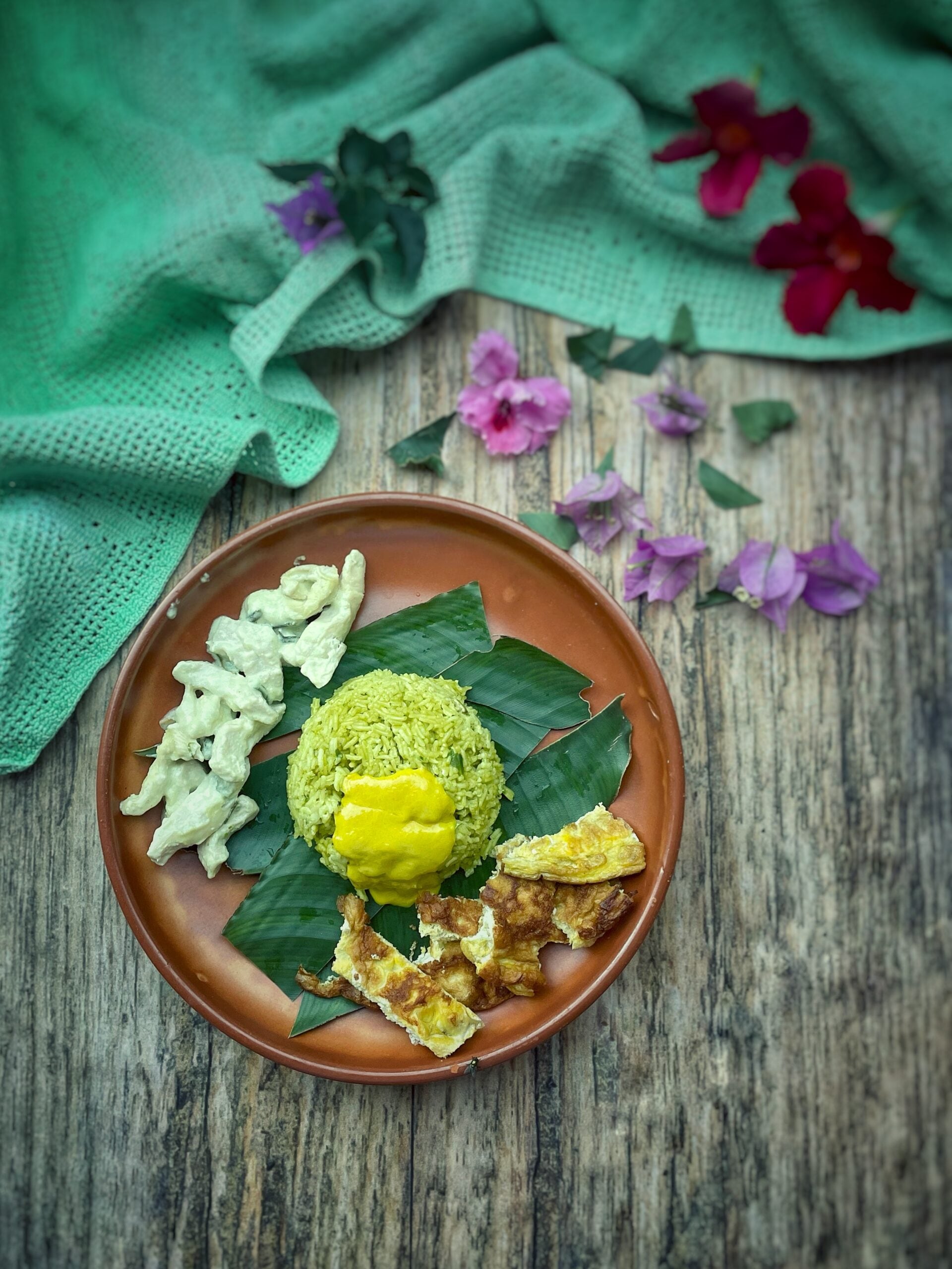 Nasi Liwet, indonesischer Kokosreis