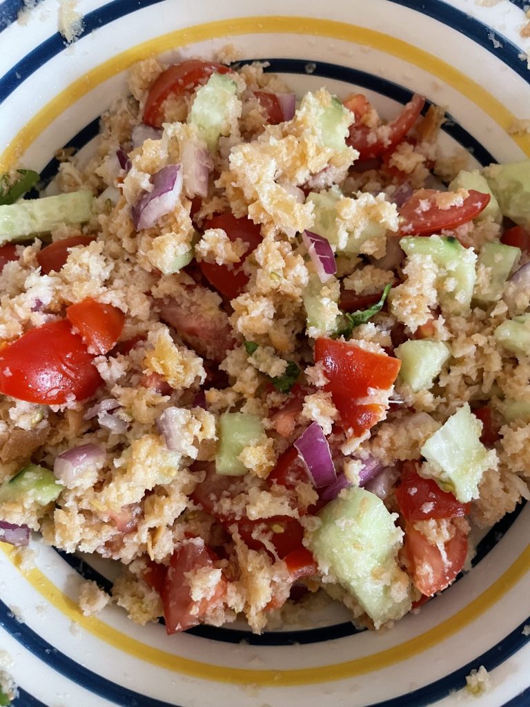 originales toskanisches Panzanella