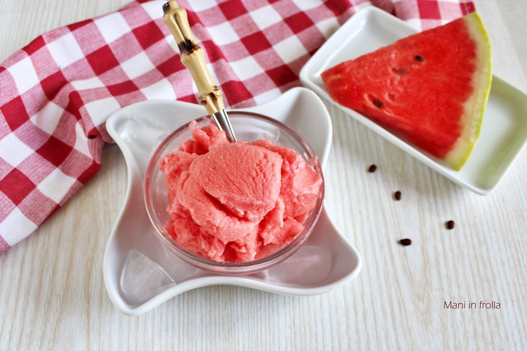 Wassermelonen-Sorbet