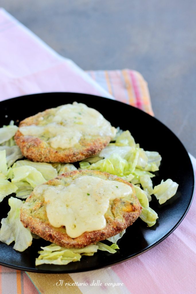 Hähnchen- und Gemüseburger in der Heißluftfritteuse