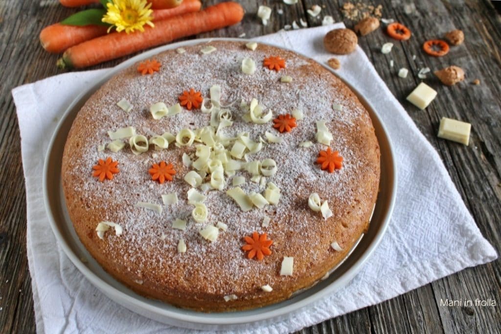 Weicher Karottenkuchen