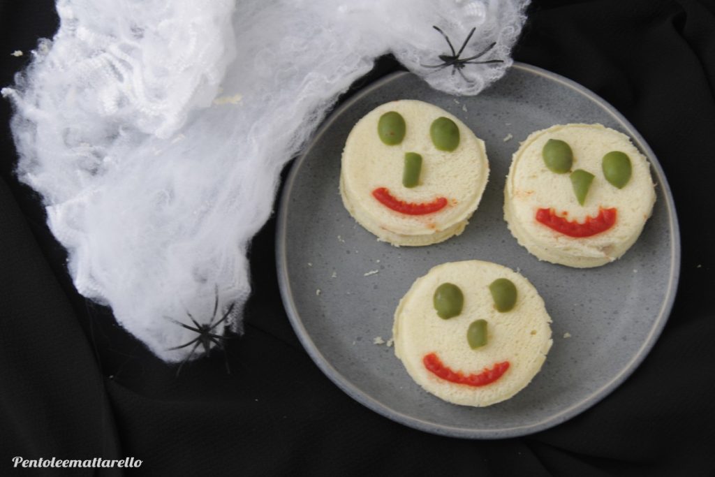 Herzhafte Halloween-Gesichter