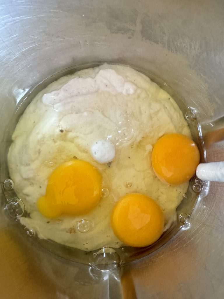 Eier hinzufügen