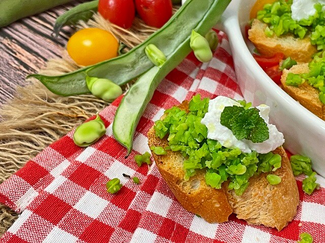 VEGETARISCHE BRUSCHETTA