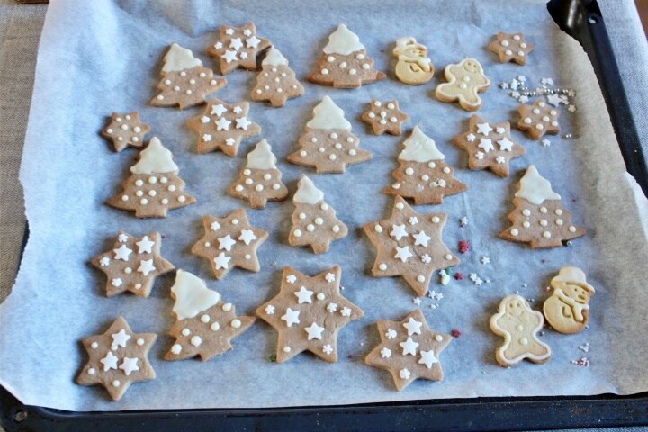 Weihnachtskekse zum Verschenken