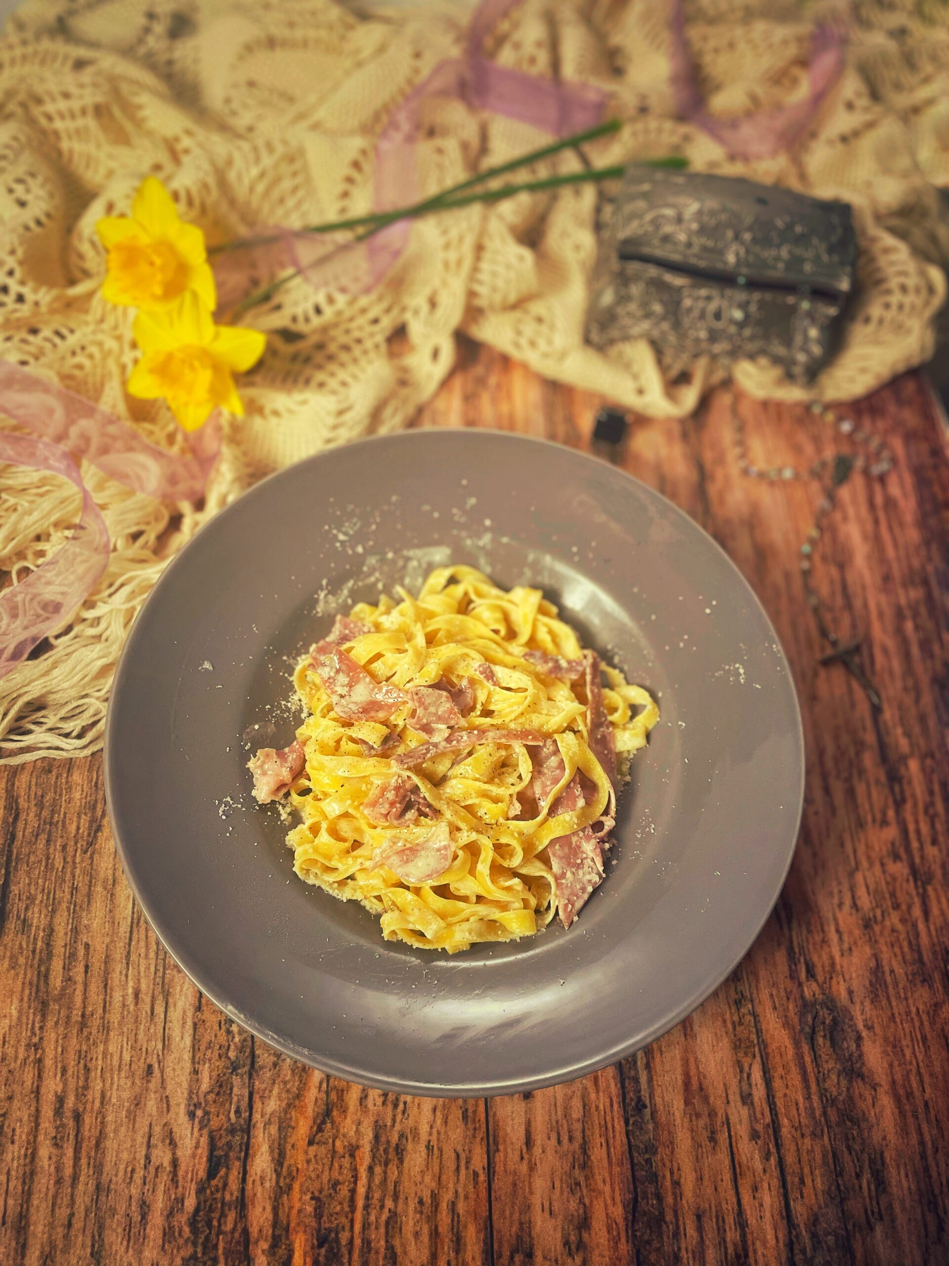 Fettuccine alla Papalina