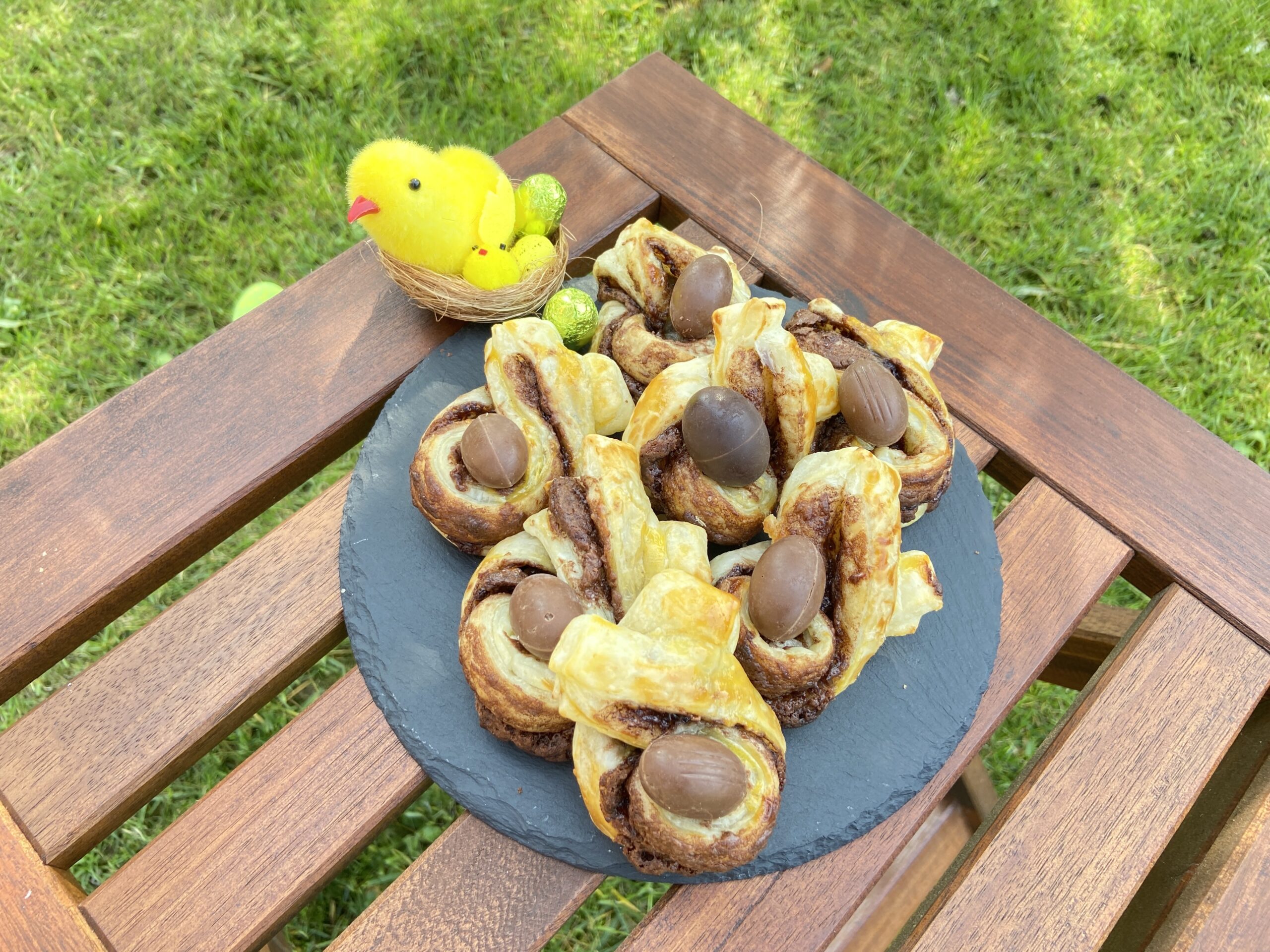 Ostergebäck mit Nutella