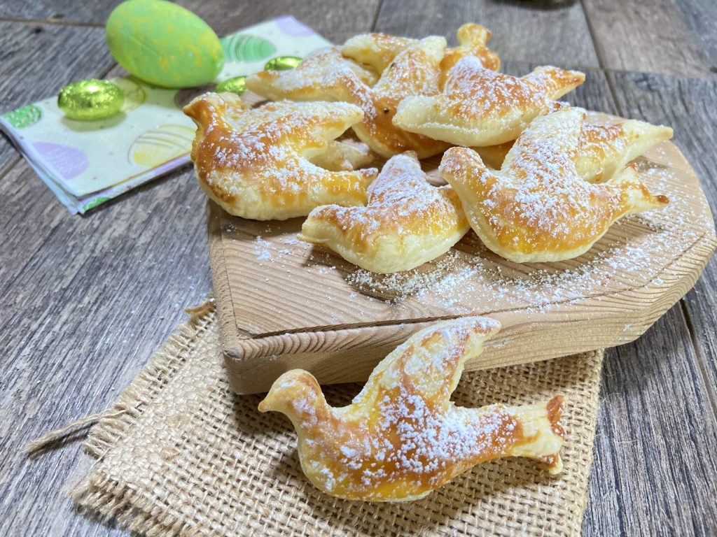 Blätterteig-Täubchen