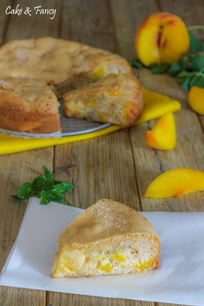 Pfirsichkuchen