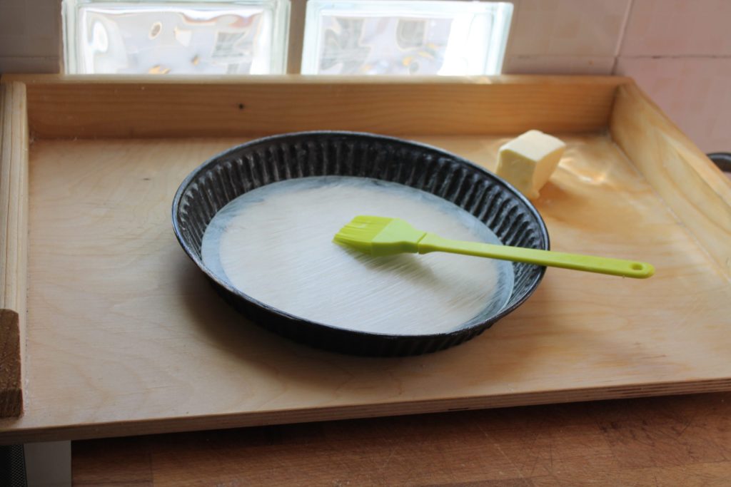 TARTE MIT RICOTTA UND SCHOKOSTÜCKCHEN einfaches Rezept