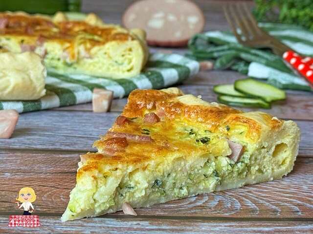 Einfache und leckere Zucchini-Quiche