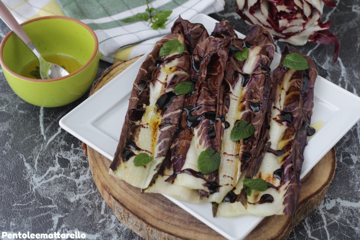 Gegrillter Radicchio