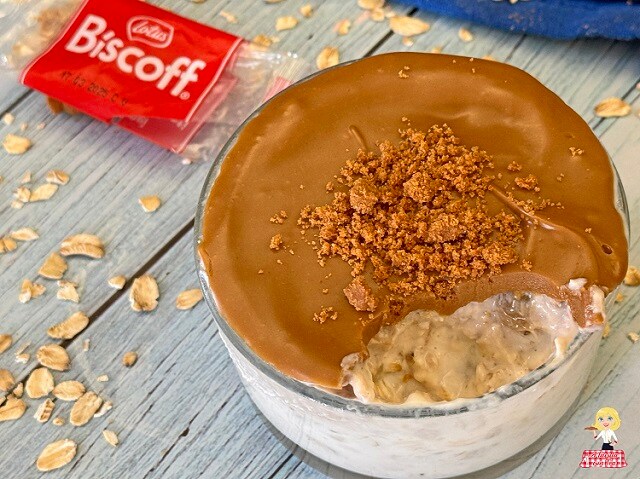 OVERNIGHT OATS MIT BISCOFF-GESCHMACK
