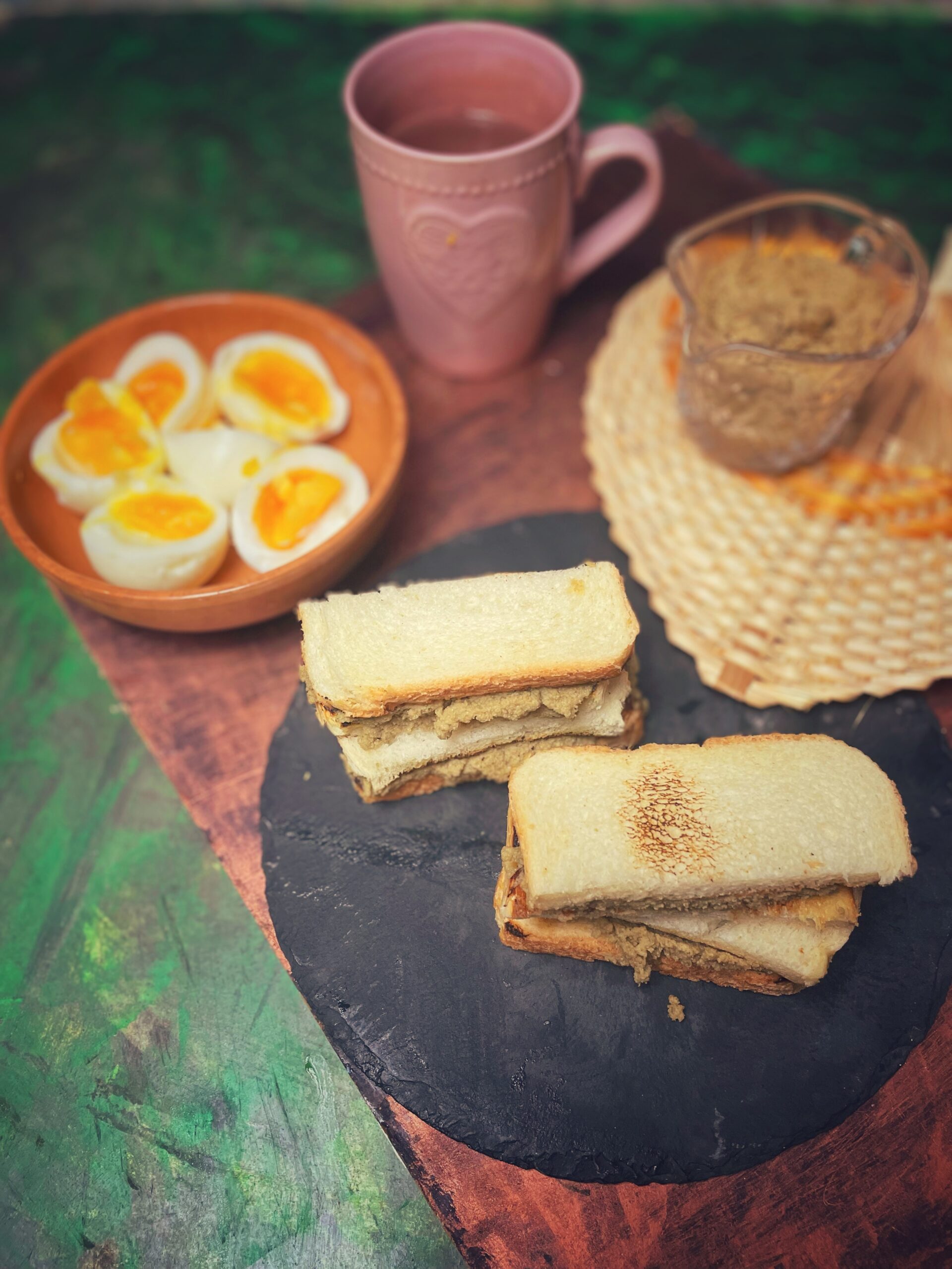 Roti Bakar Kaya, der malaysische Kaya-Toast