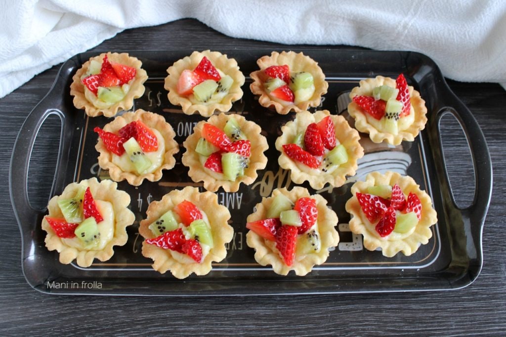 Mürbeteigschalen für Tartelettes