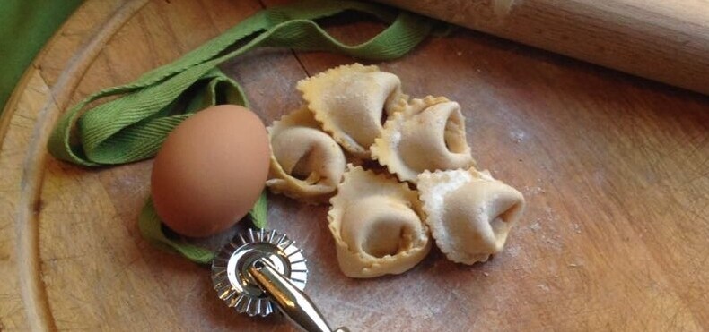 Tortelloni gefüllt mit Mantua-Kürbis