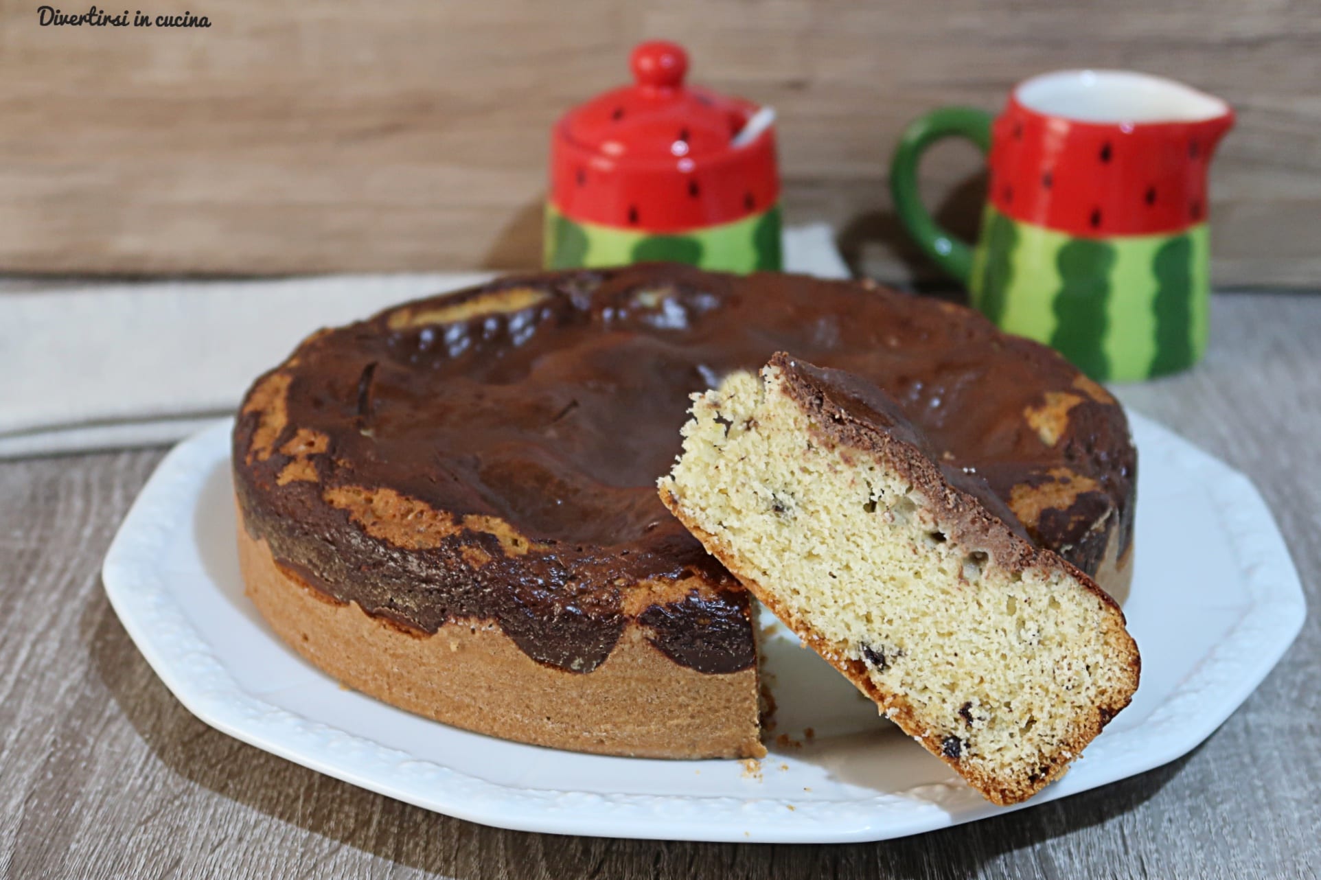 Cremiger Schokoladenkuchen.