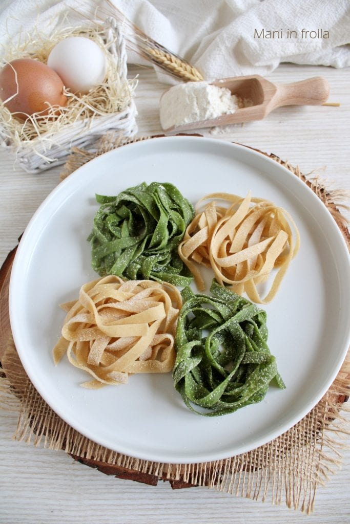 Stroh-und-Heu-Tagliatelle