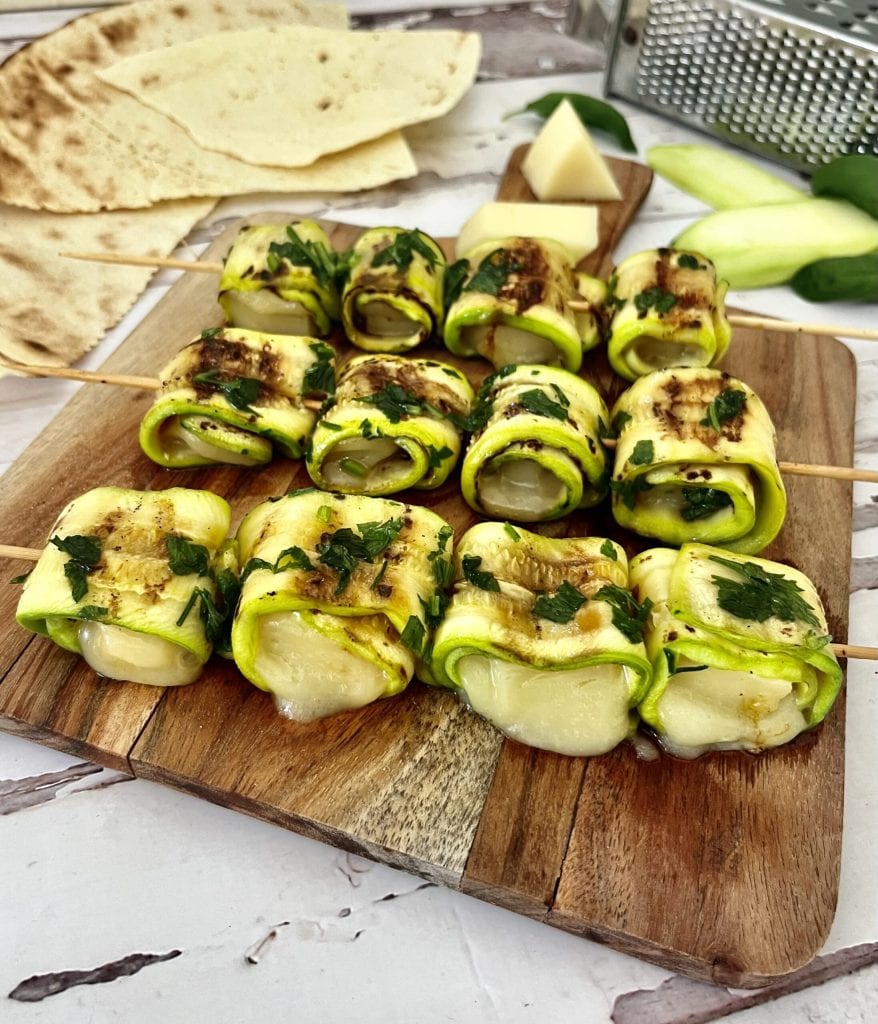 Zucchini-Spieße