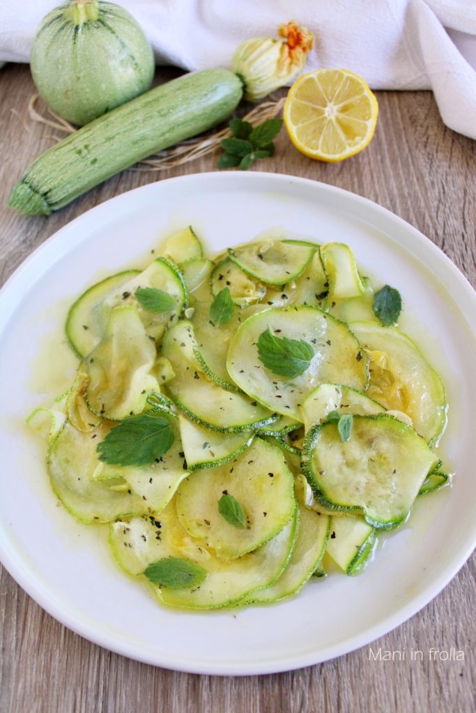 Marinierte Zucchini