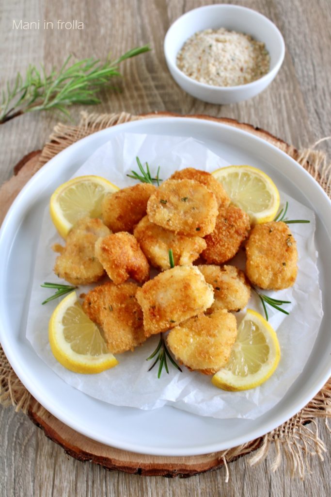 Kabeljauwürfel mit Rosmarin