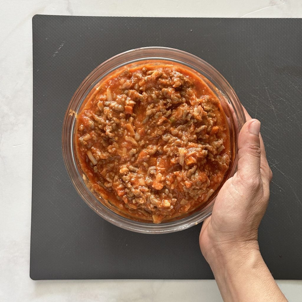 Füllung für Cannelloni