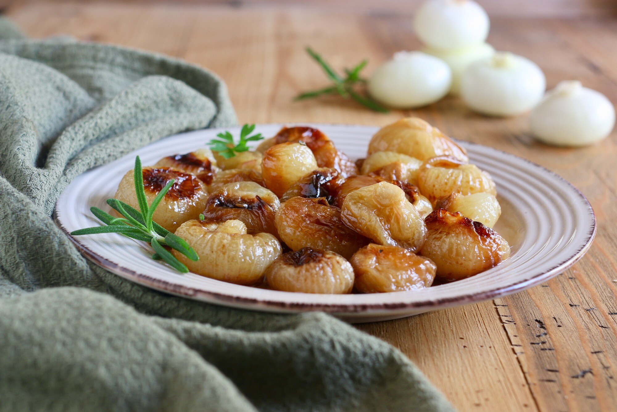 Gebackene Zwiebelchen